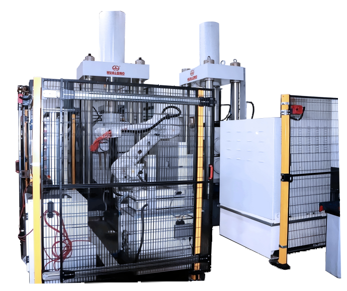 機器人全自動液壓拉伸試驗機（中厚板-螺紋鋼-一拖二）-LZW系列